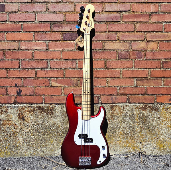 2025 Fender Standard Series - Precision P Bass - Candy Apple Red - Babicz Upgrade