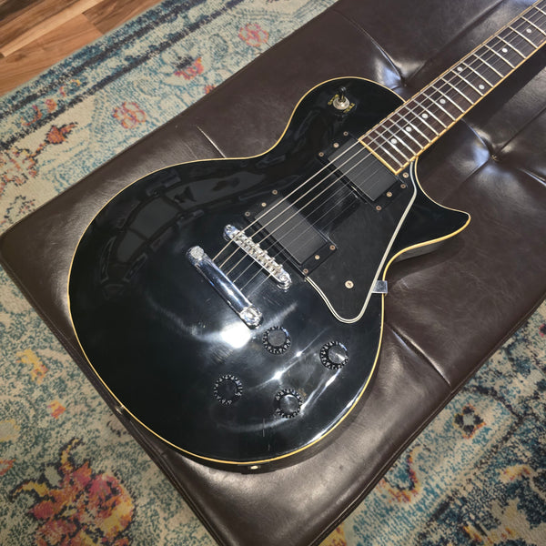 2000s Kay Vintage Series - K-LP - Singlecut - Black - w/ Hardshell Case