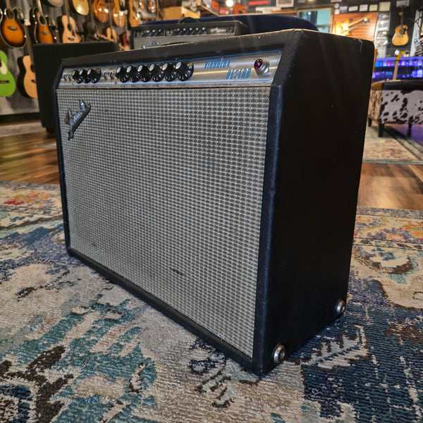 1972 Fender Vibrolux Reverb Combo - Silverface to Blackface Conversion - 2x10 Tube