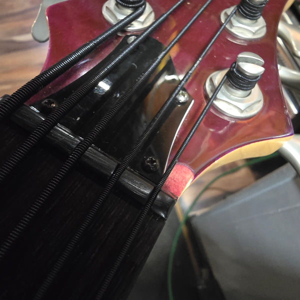 2001 Ibanez BTB 405QM - 5-String Bass - Translucent Purple - w/Hardshell Case