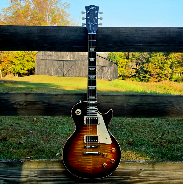 2016 Gibson Custom Shop LPR-8S - 1958 Les Paul Reissue - Standard Historic - Faded Tobacco Burst - w/OHSC