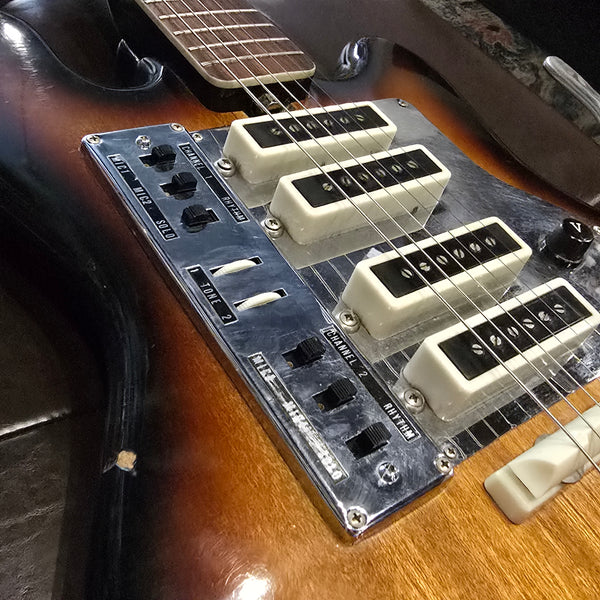 1965 Kent Model 533 - Videocaster - Guyatone LG-140T - MIJ Sunburst