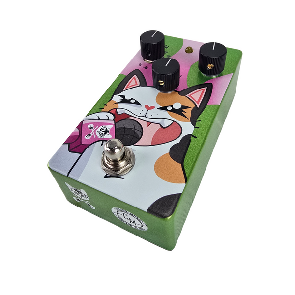 The Meowdulator - Cat Synth Pedal - B's Music Shop Cusack Effects w/ Box and Paperwork