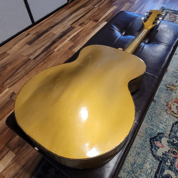 1963 Harmony H37 Hollywood Electric Archtop - Gold