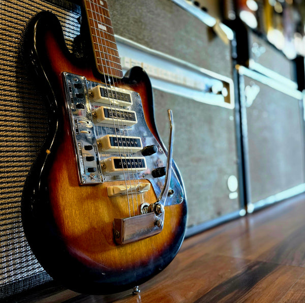 1965 Kent Model 533 - Videocaster - Guyatone LG-140T - MIJ Sunburst