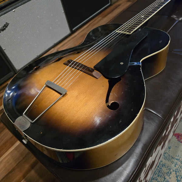 1962 Kay Archtop Acoustic Guitar - Sunburst - w/ Case