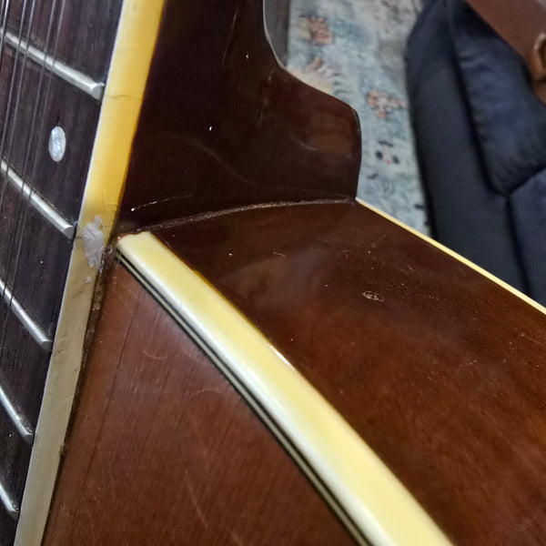 1972 Harmony H1269 12-String Acoustic - Natural - w/Original Case