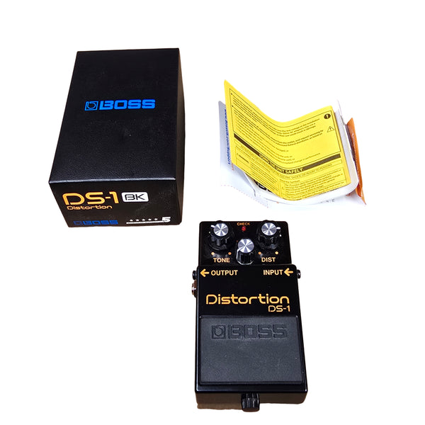 Used BOSS DS-1 - 40th Anniversary - Distortion Pedal - Black - w/Box