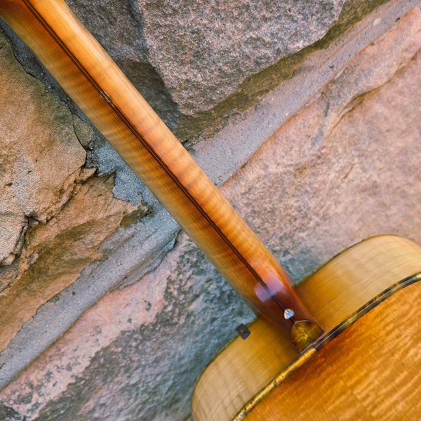 c. 1940 S.S. Stewart 17.25" Professional Archtop Guitar- Buegeleisen & Jacobson - Natural Blonde - w/Case