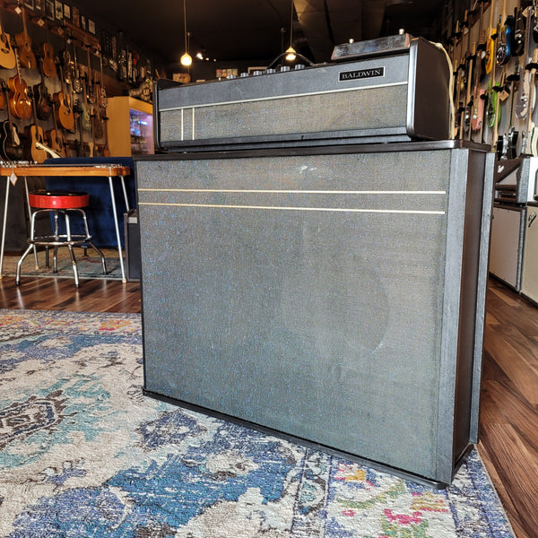 1971 Baldwin C-3 Stack Amp - Head and Cabinet w/ Footswitch