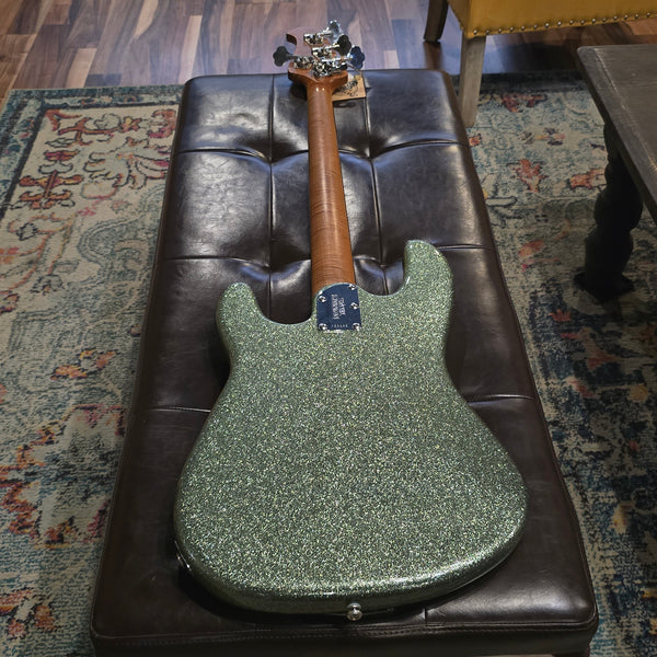 2019 Ernie Ball Music Man - Cutlass Bass - One of a Kind - Sea Foam Green Sparkle - w/OHSC