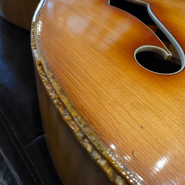 c. 1940 S.S. Stewart 17.25" Professional Archtop Guitar- Buegeleisen & Jacobson - Natural Blonde - w/Case