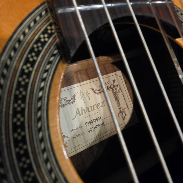 2018 Alvarez Cadiz Series CC7HCEAR - Classical Hybrid - Acoustic Electric - w/Case