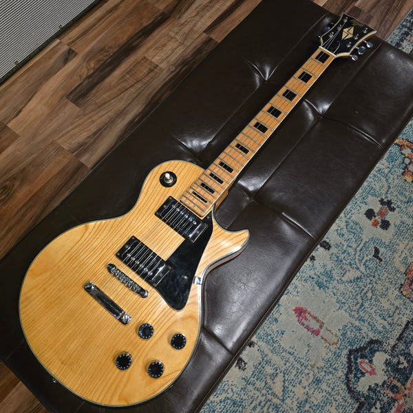 1979 Hondo II HLP-2N Natural LP-Style