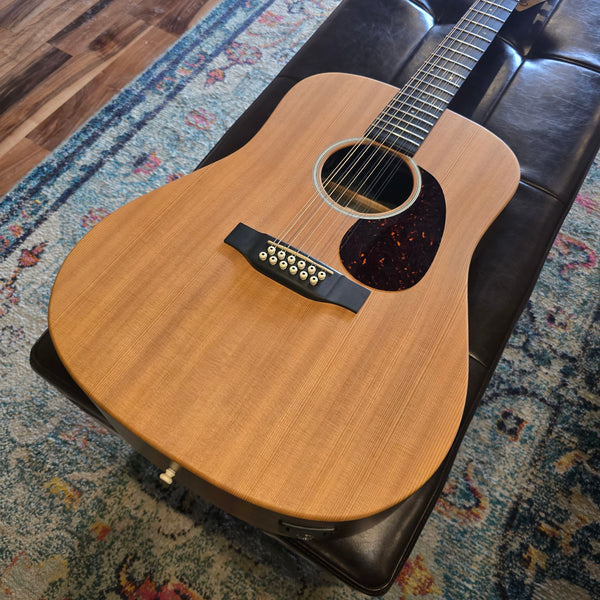 2017 Martin D12X1AE - 12-String Acoustic Electric Dreadnaught - Natural - w/Hardshell Case