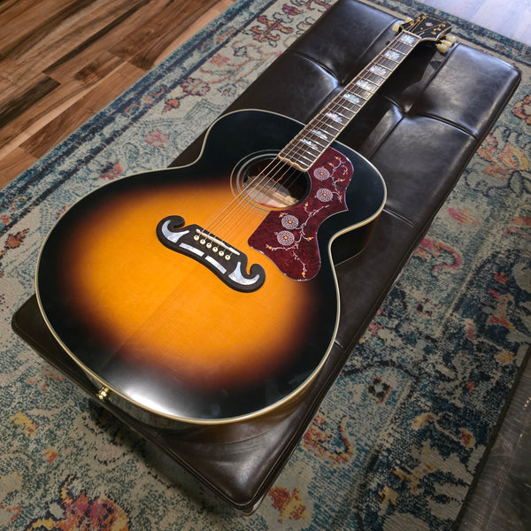 2022 Epiphone Inspired by Gibson J-200 - Vintage Sunburst - Acoustic Electric