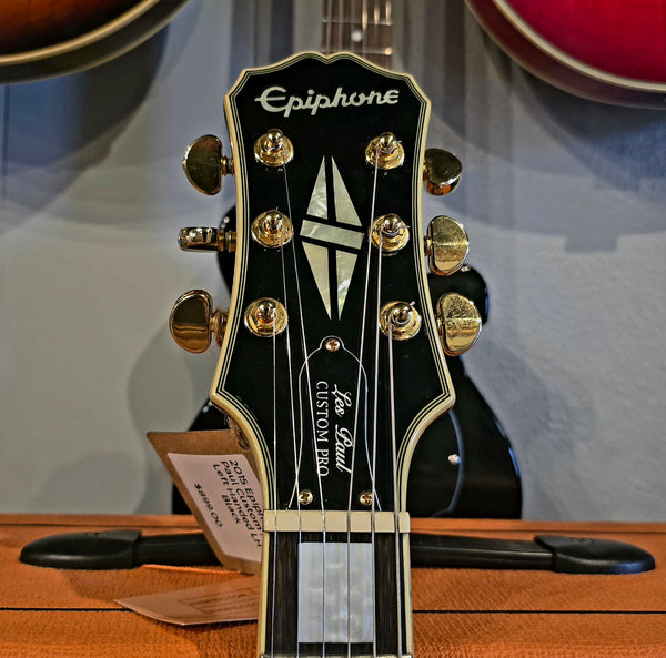 2015 Epiphone Les Paul Custom Pro - Left Handed LH - Black
