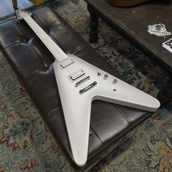 Chibson Snow Falcon Flying V - Not a Real Gibson