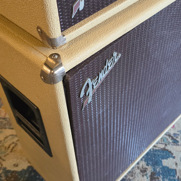 Used Fender Super-Sonic 60 Stack - Head + 4x12 Cabinet - Blonde