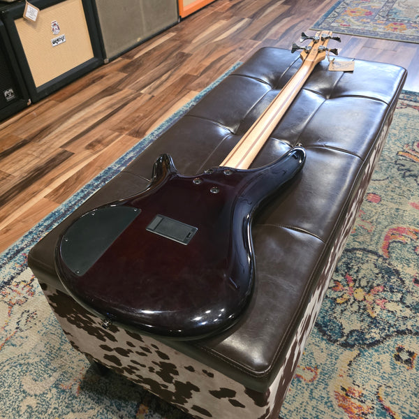 2018 Ibanez Soundgear SR370EF Fretless - Brown Burst - w/Hardshell Case