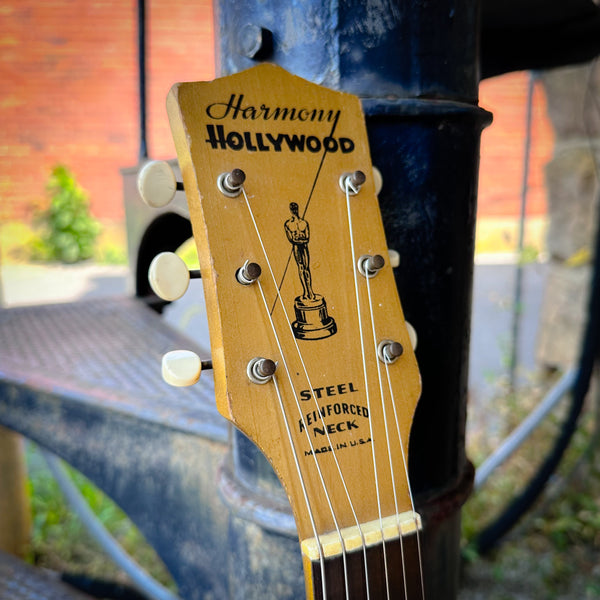 1963 Harmony H37 Hollywood Electric Archtop - Gold