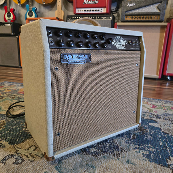 Used Mesa/Boogie Dual Rectifier Maverick 1x12 Tube Combo Amp - Blonde w/Cover