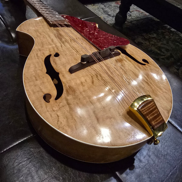 Handmade Mystery Mandolin - Birdseye and Flame Maple