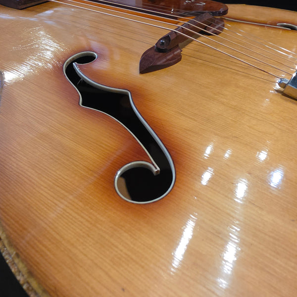 c. 1940 S.S. Stewart 17.25" Professional Archtop Guitar- Buegeleisen & Jacobson - Natural Blonde - w/Case