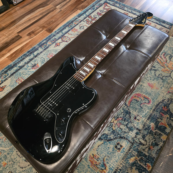 2016 Squier Vintage Modified Jazzmaster Baritone - Black
