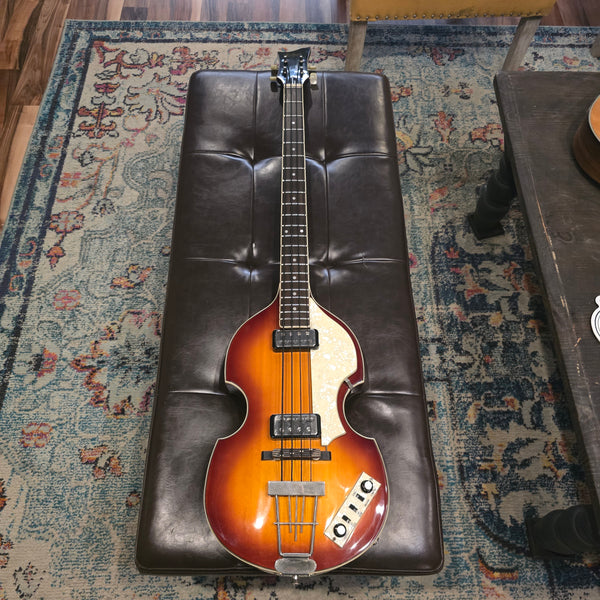 2012 Hofner HCT-500/1-SB Violin Bass - Sunburst - Contemporary - w/Hardshell Case