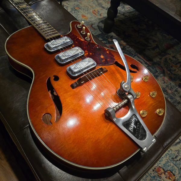 1965 Sears Silvertone H1454 w/ Case - Harmony Built