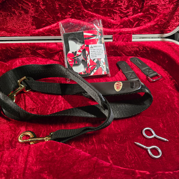 Used Judah Guitars - EVH Stripe Series Relic - Yellow/Black - Frankenstein Bumblebee - w/Hardshell Case