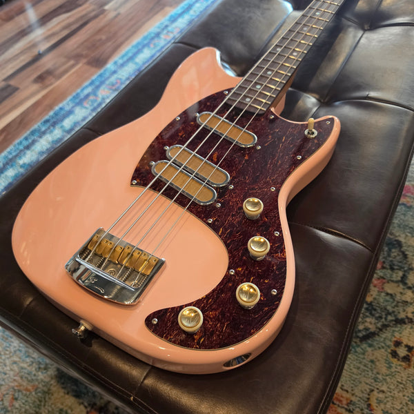 2025 Elliott Guitars B57 Bass - Shell Pink - w/Gig Bag