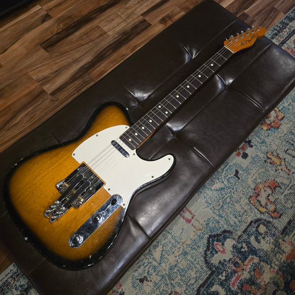 The Fender Bender - Honky Tony Ready Telecaster - B G Bender - Sunburst Tele - Tweed Case