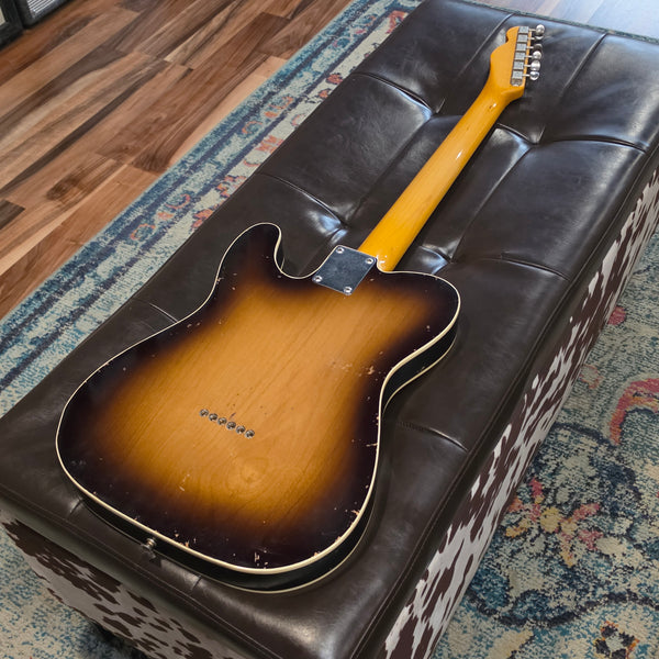 Fender Partscaster Parts Tele Telecaster Custom - Sunburst w/ Gig Bag