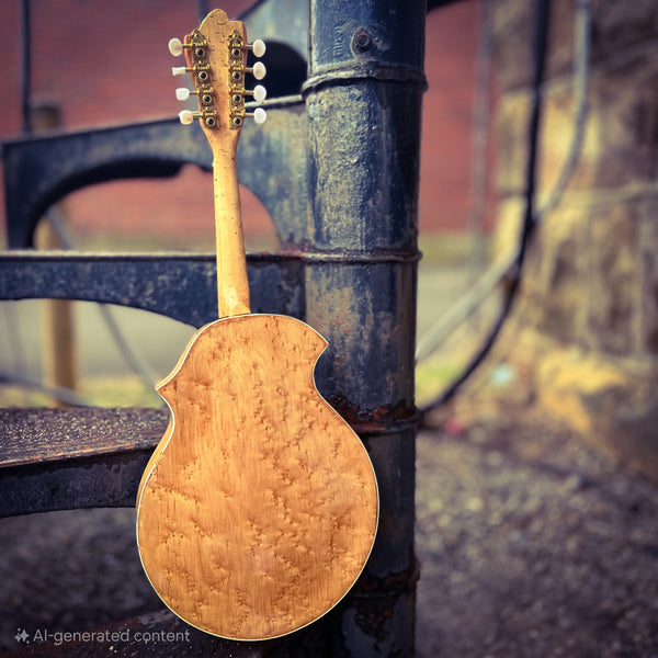 Handmade Mystery Mandolin - Birdseye and Flame Maple