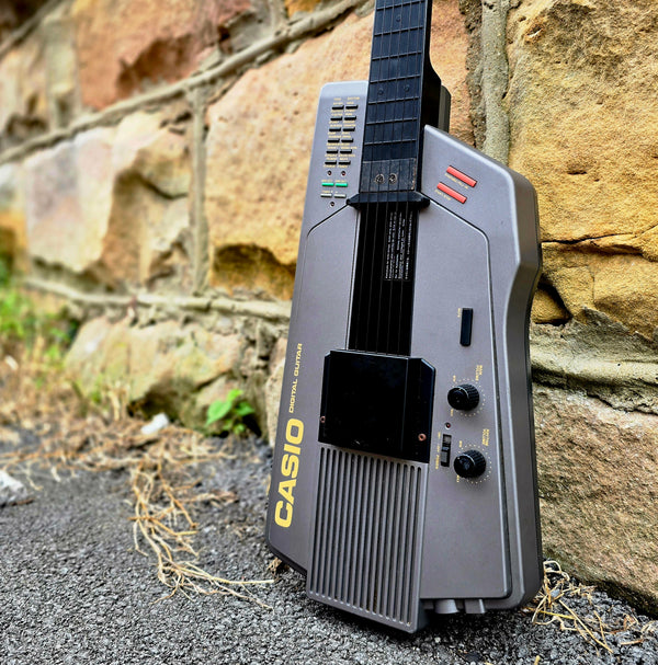1980s Casio DG-7 Digital Synth Guitar - Made In Japan