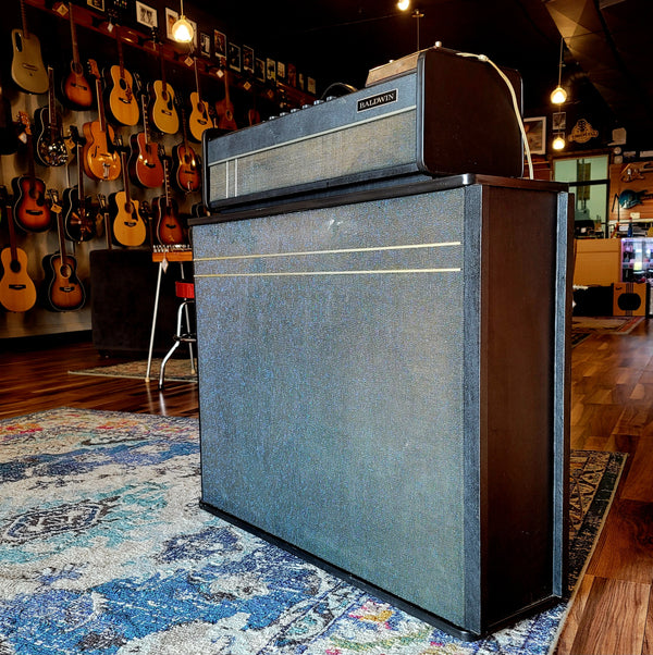 1971 Baldwin C-3 Stack Amp - Head and Cabinet w/ Footswitch