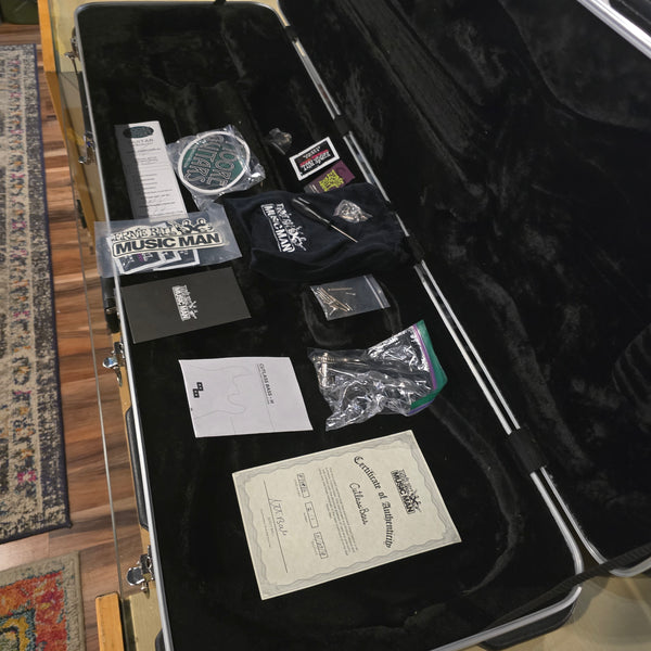 2019 Ernie Ball Music Man - Cutlass Bass - One of a Kind - Sea Foam Green Sparkle - w/OHSC