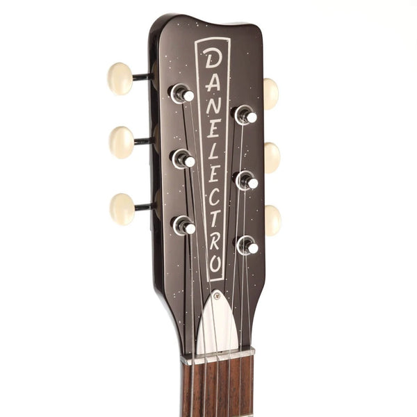 Danelectro Pro Reissue - Maroon Sillver Flake - Semi-Hollow