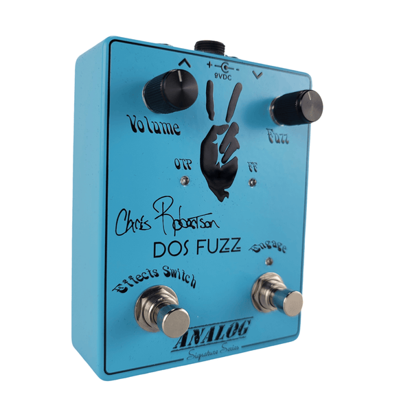 SIGNED! - Analog Pedals - Dos Fuzz V2 - Chris Robertson Signature Pedal - Cumberland Guitars