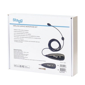 Stagg SUW 10BC Wireless Surface Microphone - Acoustic, Violin, Banjo, Mandolin, Cello, Bass and More! - Cumberland Guitars