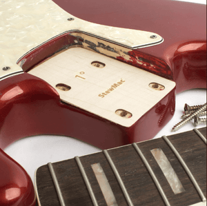 StewMac Blank Bass Neck Shim 1 Degree - Maple - for bolt-on necks - Universal - Cumberland Guitars