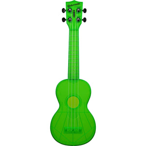 Kala Waterman Fluorescent Green Soprano Ukulele Uke - Cumberland Guitars
