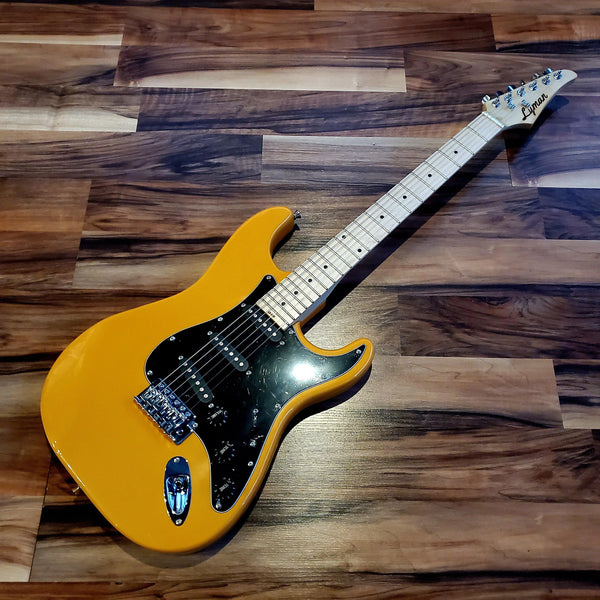Lyman LS-150 Butterscotch Blonde S-Style Electric Guitar - Cumberland Guitars
