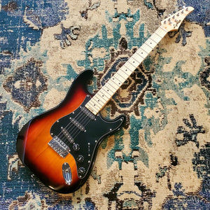 Lyman LS-150 S-Style Electric Guitar - Sunburst - Cumberland Guitars