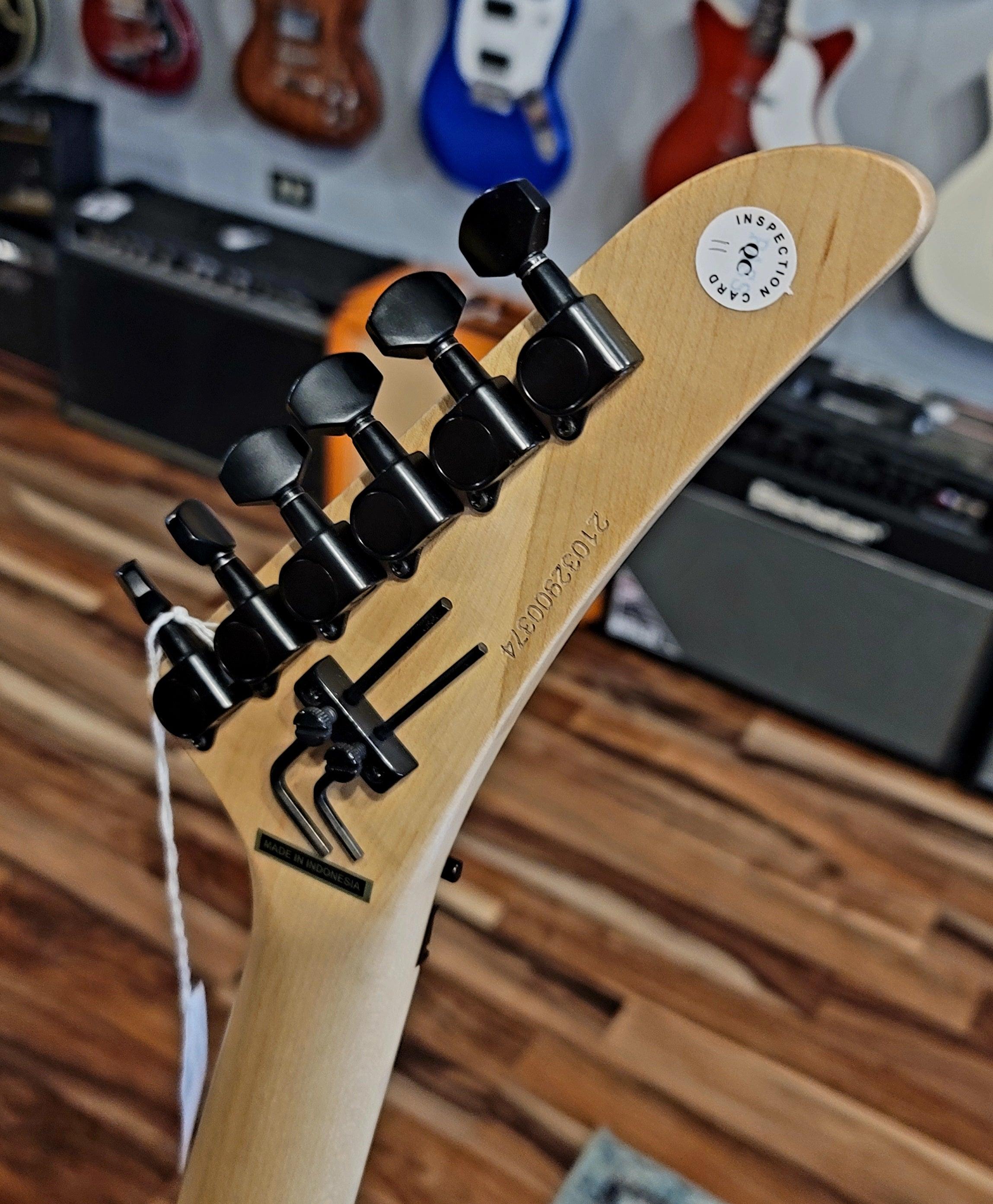 Kramer Baretta Strike First Cobra Kai Graphic Floyd Rose