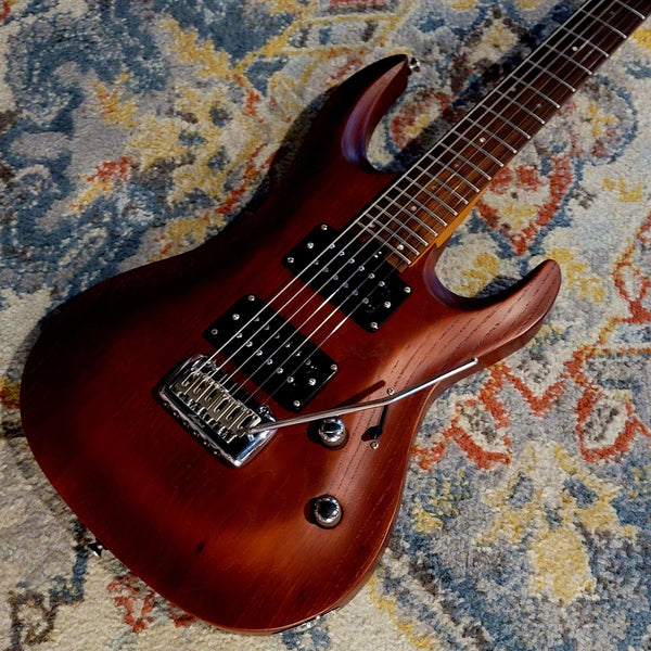 Aria Pro II MAC-DLX - Stained Brown – Cumberland Guitars