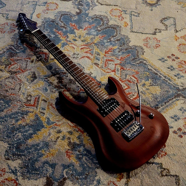 Aria Pro II MAC-DLX - Stained Brown - Cumberland Guitars