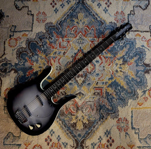 Danelectro Longhorn Baritone - Silver Blackburst - Cumberland Guitars